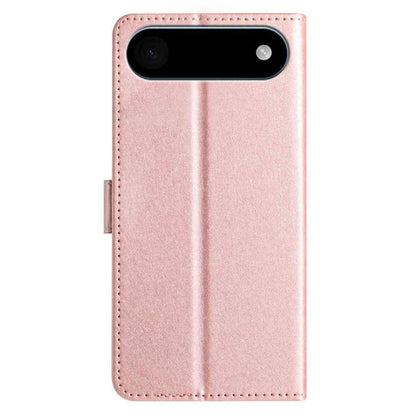 For iPhone Air Silk Texture Horizontal Flip Leather Phone Case(Rose Gold) - iPhone Air Cases by buy2fix | Online Shopping UK | buy2fix
