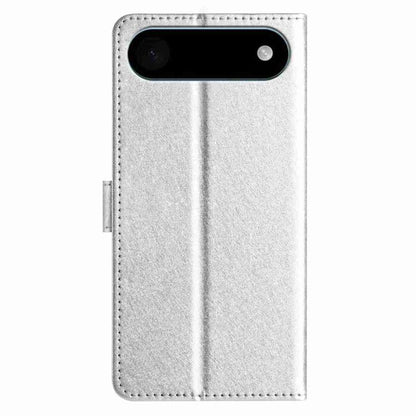 For iPhone Air Silk Texture Horizontal Flip Leather Phone Case(Silver) - iPhone Air Cases by buy2fix | Online Shopping UK | buy2fix