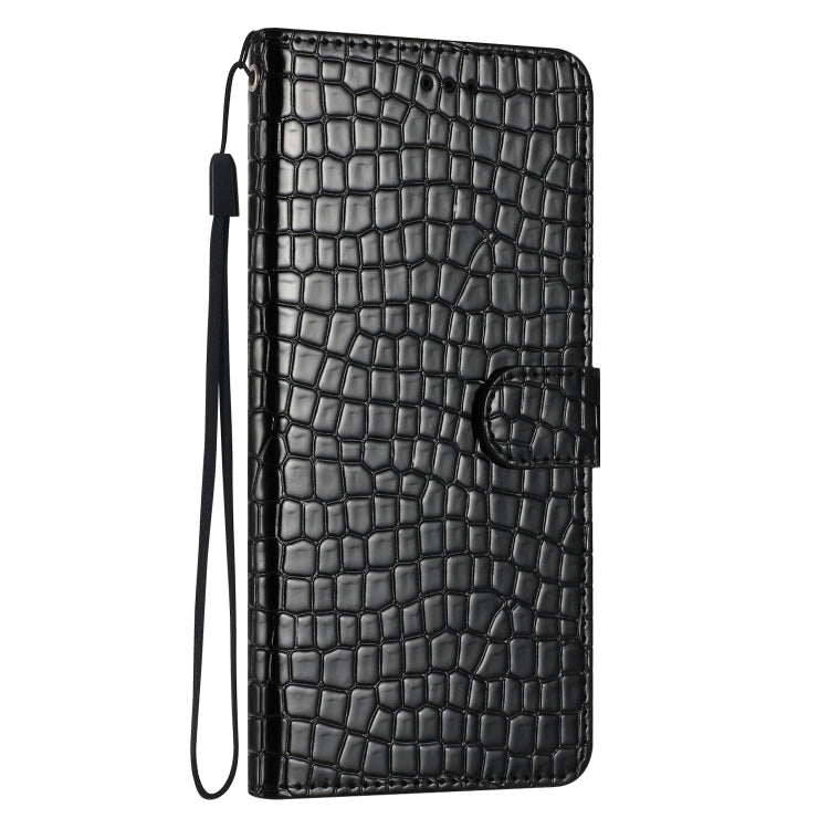 For iPhone 16 Pro Max Crocodile Texture Horizontal Flip Leather Phone Case(Black) by buy2fix