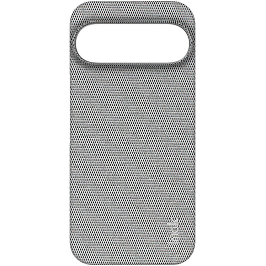 For Google Pixel 9 / 9 Pro imak Ruiyi Series Cloth Texture PU + PC Phone Case(Light Grey) - Google Cases by imak | Online Shopping UK | buy2fix