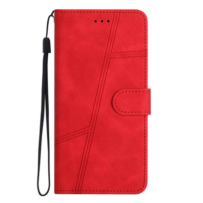 For iPhone Air Skin-feel Stitching Leather Phone Case(Red) - iPhone Air Cases by buy2fix | Online Shopping UK | buy2fix