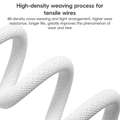 Type-C to 8 Pin / 3.5mm Audio Adapter Cable(White) - Earphone Adapter by buy2fix | Online Shopping UK | buy2fix