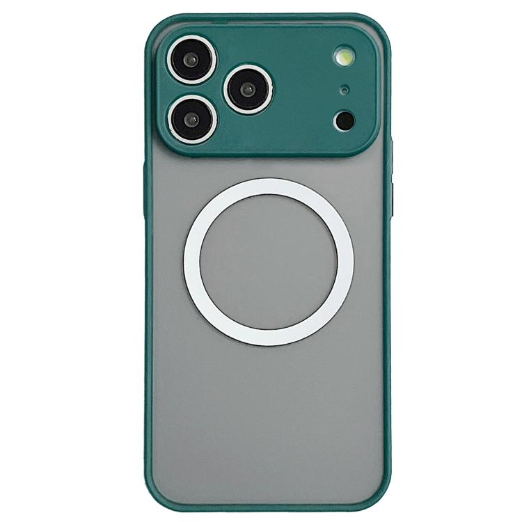 For iPhone 17 Pro Max Hawkeye Skin Feel MagSafe Phone Case(Dark Green) - iPhone 17 Pro Max Cases by buy2fix | Online Shopping UK | buy2fix