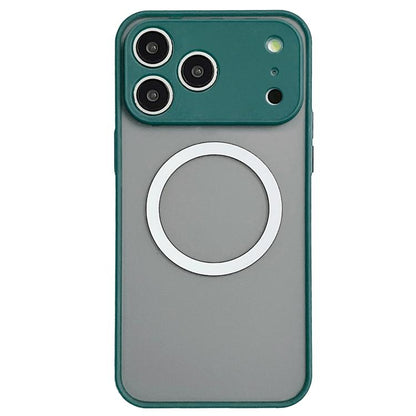 For iPhone 17 Pro Max Hawkeye Skin Feel MagSafe Phone Case(Dark Green) - iPhone 17 Pro Max Cases by buy2fix | Online Shopping UK | buy2fix