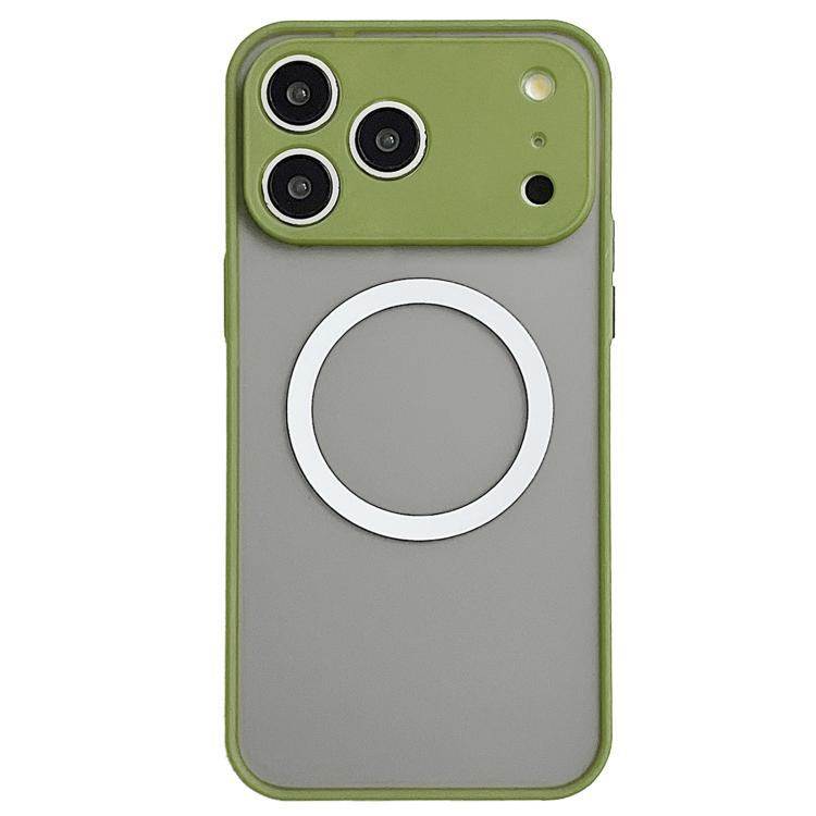 For iPhone 17 Pro Max Hawkeye Skin Feel MagSafe Phone Case(Army Green) - iPhone 17 Pro Max Cases by buy2fix | Online Shopping UK | buy2fix