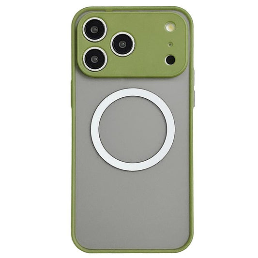 For iPhone 17 Pro Max Hawkeye Skin Feel MagSafe Phone Case(Army Green) - iPhone 17 Pro Max Cases by buy2fix | Online Shopping UK | buy2fix