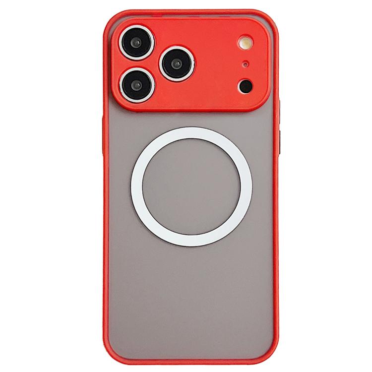 For iPhone 17 Pro Max Hawkeye Skin Feel MagSafe Phone Case(Red) - iPhone 17 Pro Max Cases by buy2fix | Online Shopping UK | buy2fix