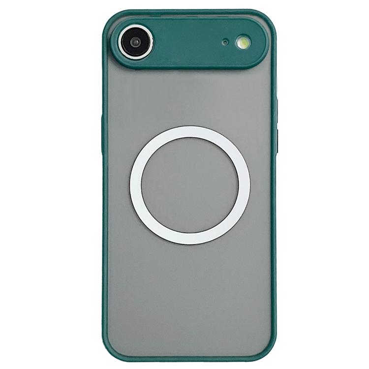 For iPhone Air Hawkeye Skin Feel MagSafe Phone Case(Dark Green) - iPhone Air Cases by buy2fix | Online Shopping UK | buy2fix