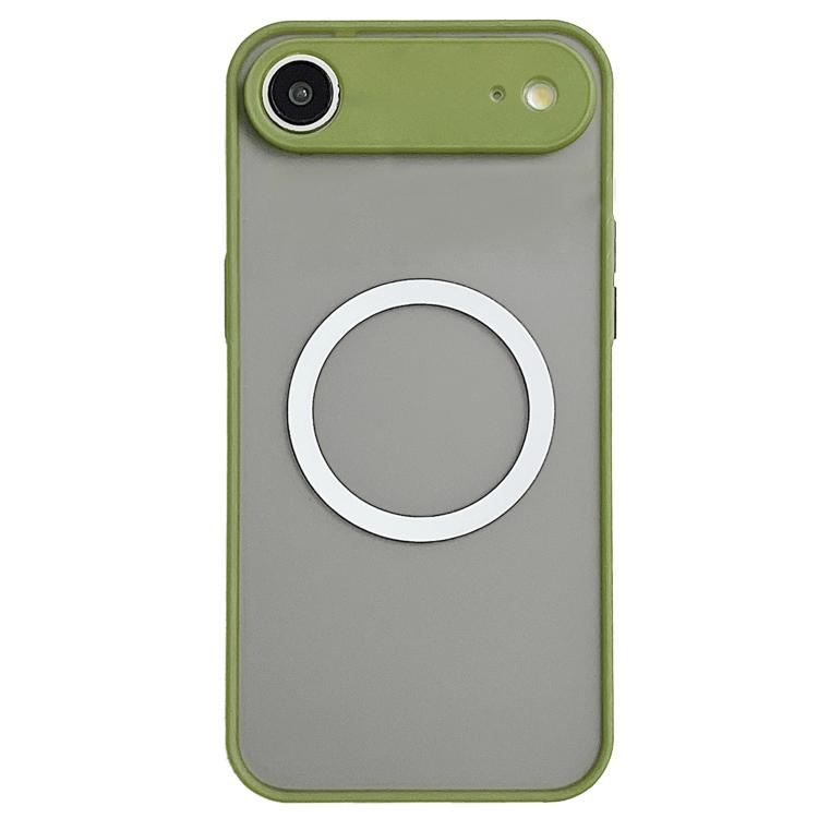 For iPhone Air Hawkeye Skin Feel MagSafe Phone Case(Army Green) - iPhone Air Cases by buy2fix | Online Shopping UK | buy2fix