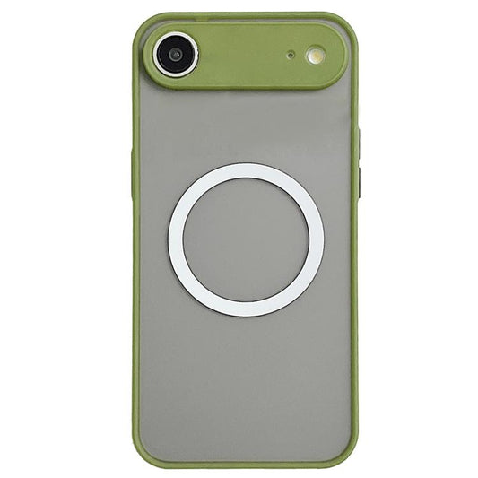 For iPhone Air Hawkeye Skin Feel MagSafe Phone Case(Army Green) - iPhone Air Cases by buy2fix | Online Shopping UK | buy2fix