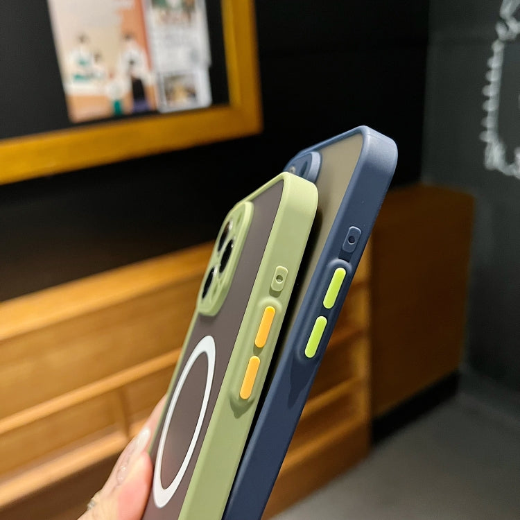 For iPhone Air Hawkeye Skin Feel MagSafe Phone Case(Dark Green) - iPhone Air Cases by buy2fix | Online Shopping UK | buy2fix