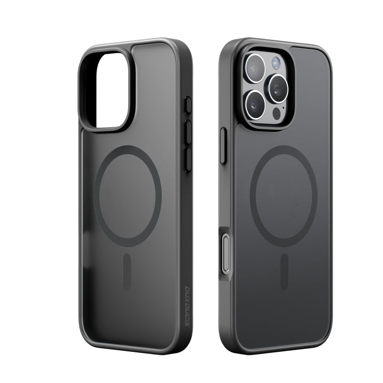 For iPhone 16 Pro DUX DUCIS Yind Series MagSafe TPU Hybrid PC Phone Case(Black) by DUX DUCIS