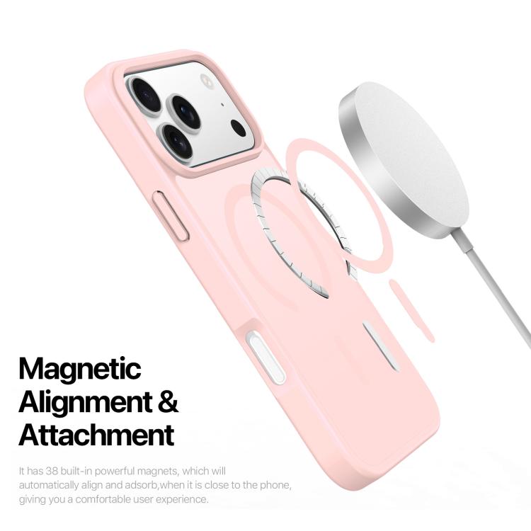 For iPhone 17 Pro Max DUX DUCIS Yind Series MagSafe TPU Hybrid PC Phone Case(Light Pink) - iPhone 17 Pro Max Cases by DUX DUCIS | Online Shopping UK | buy2fix