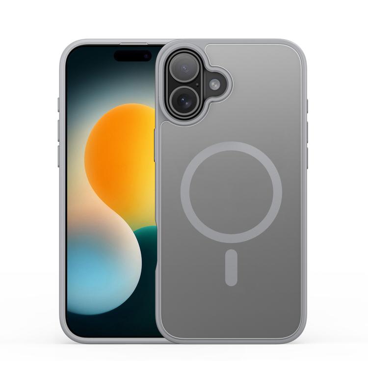 For iPhone 17 DUX DUCIS Yind Series MagSafe TPU Hybrid PC Phone Case(Grey) - iPhone 17 Cases by DUX DUCIS | Online Shopping UK | buy2fix