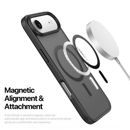 For iPhone 17 Air DUX DUCIS Yind Series MagSafe TPU Hybrid PC Phone Case(Black) - iPhone 17 Air Cases by DUX DUCIS | Online Shopping UK | buy2fix