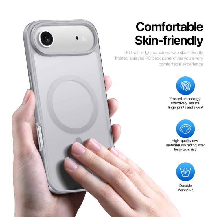 For iPhone Air DUX DUCIS Yind Series MagSafe TPU Hybrid PC Phone Case(Grey) - iPhone Air Cases by DUX DUCIS | Online Shopping UK | buy2fix