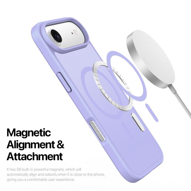 For iPhone Air DUX DUCIS Yind Series MagSafe TPU Hybrid PC Phone Case(Light Purple) - iPhone Air Cases by DUX DUCIS | Online Shopping UK | buy2fix