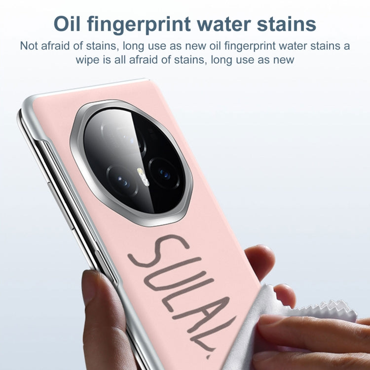 For Honor Magic V3 SULADA Skin Feel Liquid Leather Shockproof Phone Case(Purple) - Honor Cases by SULADA | Online Shopping UK | buy2fix