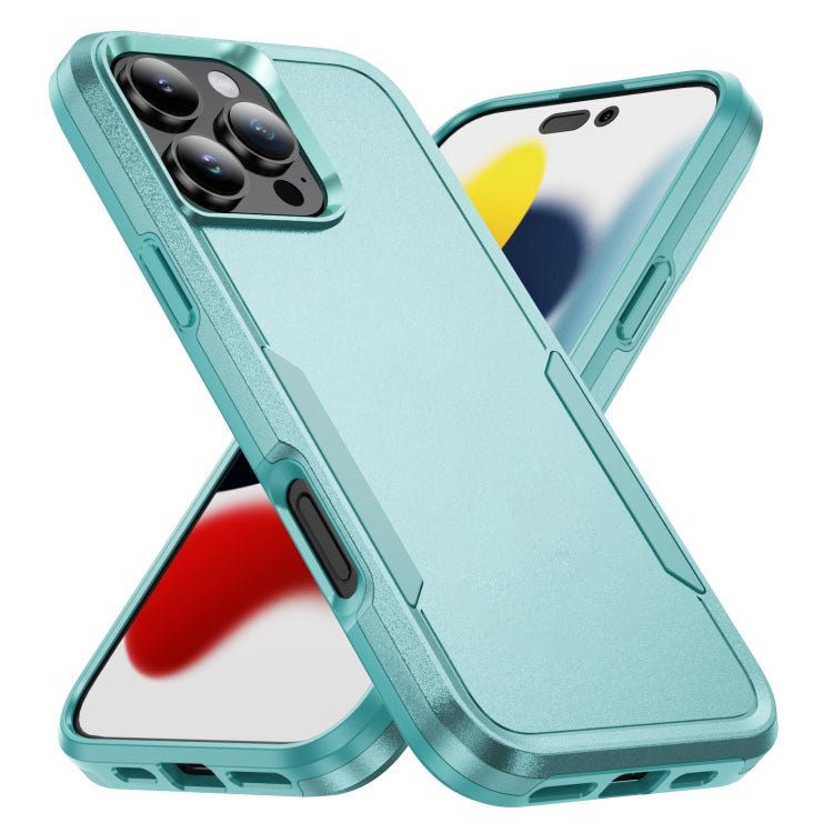 For iPhone 16 Pro Pioneer Armor Heavy Duty PC + TPU Phone Case(Green) by buy2fix