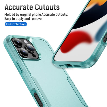 For iPhone 16 Pro Pioneer Armor Heavy Duty PC + TPU Phone Case(Green) by buy2fix