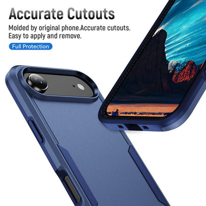 For iPhone Air Pioneer Armor Heavy Duty PC + TPU Phone Case(Blue) - iPhone Air Cases by buy2fix | Online Shopping UK | buy2fix
