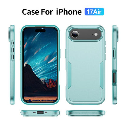 For iPhone Air Pioneer Armor Heavy Duty PC + TPU Phone Case(Green) - iPhone Air Cases by buy2fix | Online Shopping UK | buy2fix