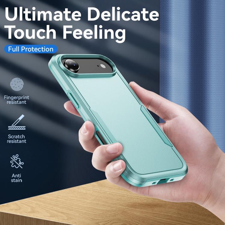 For iPhone Air Pioneer Armor Heavy Duty PC + TPU Phone Case(Green) - iPhone Air Cases by buy2fix | Online Shopping UK | buy2fix