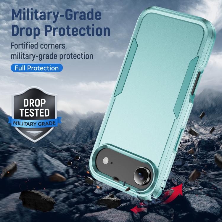 For iPhone Air Pioneer Armor Heavy Duty PC + TPU Phone Case(Green) - iPhone Air Cases by buy2fix | Online Shopping UK | buy2fix