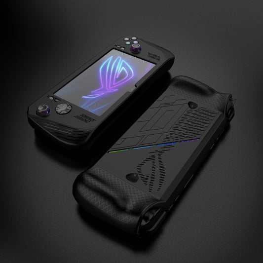 For ASUS ROG Ally X Game Console Silicone Protective Case(Black) - Cases by buy2fix | Online Shopping UK | buy2fix