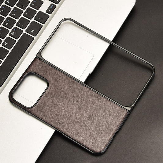 For Google Pixel 9 Pro Fold Litchi Texture Back Cover Phone Case(Brown) by buy2fix