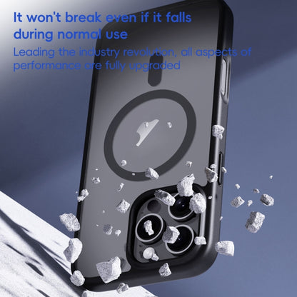 For iPhone 16 Pro Max Ming Shield Series MagSafe Magnetic Phone Case(Titanium Blue) - iPhone 16 Pro Max Cases by buy2fix | Online Shopping UK | buy2fix