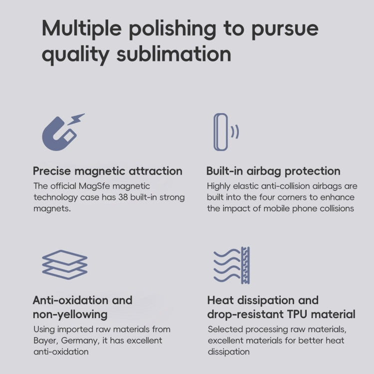 For iPhone 16 Pro Max Frosted MagSafe Magnetic Phone Case(Titanium Rose Gold) by buy2fix