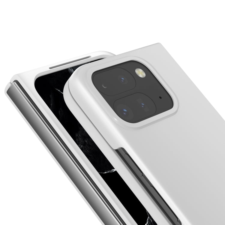 For Google Pixel 9 Pro Fold Skin Feel PC Phone Case(White) by buy2fix