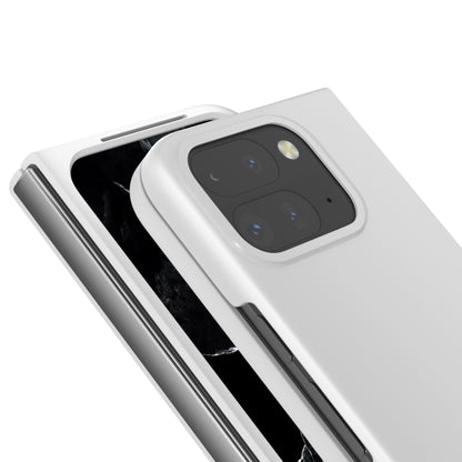 For Google Pixel 9 Pro Fold Skin Feel PC Phone Case(White) by buy2fix