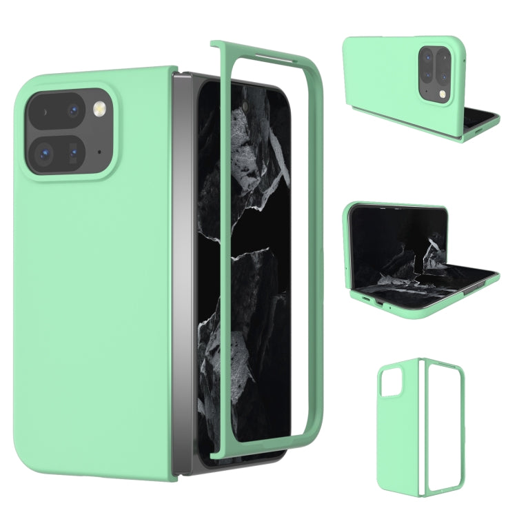 For Google Pixel 9 Pro Fold Skin Feel PC Phone Case(Light Green) by buy2fix