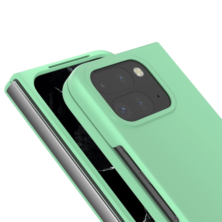 For Google Pixel 9 Pro Fold Skin Feel PC Phone Case(Light Green) by buy2fix