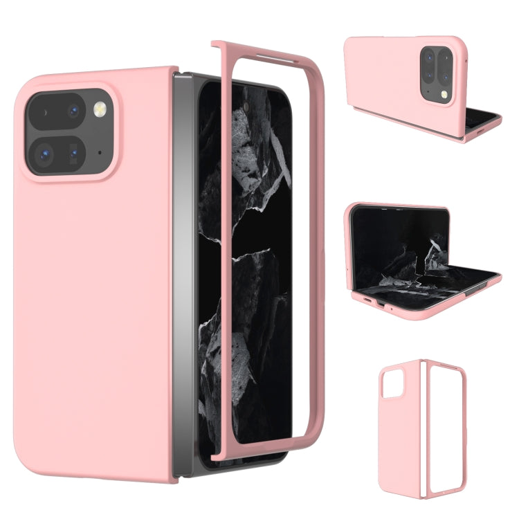 For Google Pixel 9 Pro Fold Skin Feel PC Phone Case(Pink) by buy2fix