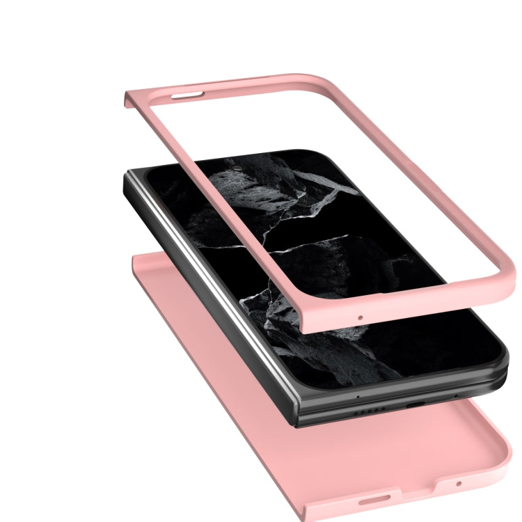 For Google Pixel 9 Pro Fold Skin Feel PC Phone Case(Pink) by buy2fix