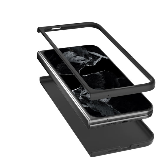 For Google Pixel 9 Pro Fold Skin Feel PC Phone Case(Black) by buy2fix