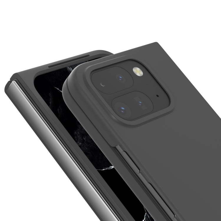 For Google Pixel 9 Pro Fold Skin Feel PC Phone Case(Black) by buy2fix