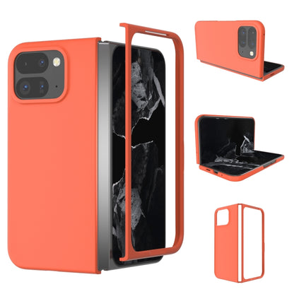 For Google Pixel 9 Pro Fold Skin Feel PC Phone Case(Orange) by buy2fix