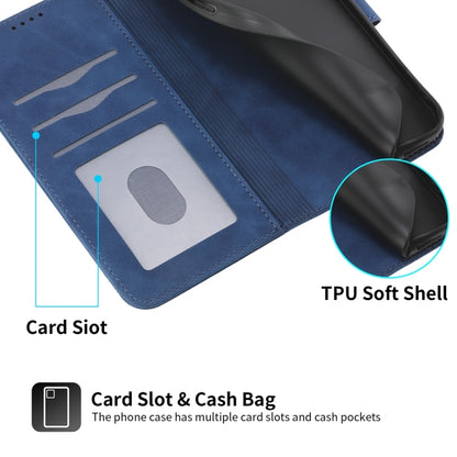 For Redmi K70 Ultra Dierfeng Dream Line TPU Hybrid PU Leather Phone Case(Blue) - Xiaomi Cases by buy2fix | Online Shopping UK | buy2fix