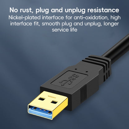 USB 3.0 Male To USB 3.0 Male Double End USB Cable, Length:0.3m(Black) by buy2fix