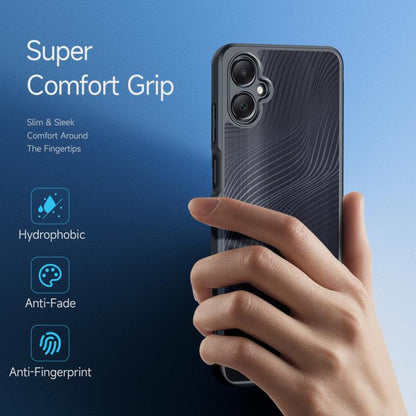 For Samsung Galaxy A06 5G DUX DUCIS Aimo Series TPU + PC Frosted Feel Phone Case(Black) - Galaxy Phone Cases by DUX DUCIS | Online Shopping UK | buy2fix