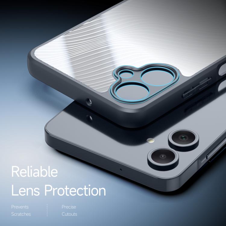 For Samsung Galaxy A06 5G DUX DUCIS Aimo Series TPU + PC Frosted Feel Phone Case(Black) - Galaxy Phone Cases by DUX DUCIS | Online Shopping UK | buy2fix