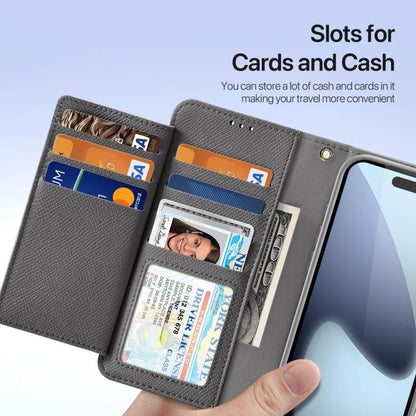 For iPhone 17 Pro Max DUX DUCIS Lawa Series 2 in 1 Wallet Zipper Detachable MagSafe Phone Case with Lanyard(Grey) - iPhone 17 Pro Max Cases by DUX DUCIS | Online Shopping UK | buy2fix