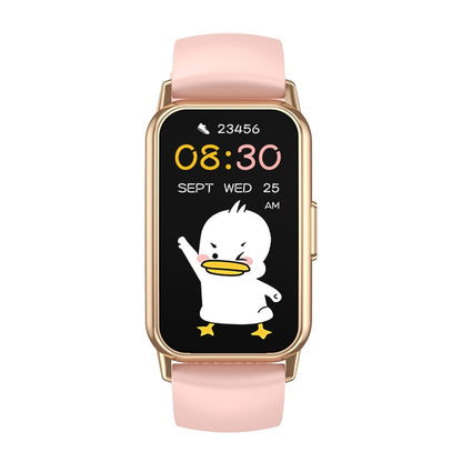 CY22 1.47 inch Silicone Strap IP67 Waterproof Smart Watch, Support Heart Rate / Blood Pressure(Pink) by buy2fix