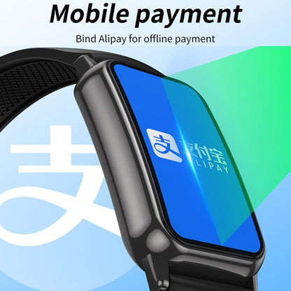 CY22 1.47 inch Silicone Strap IP67 Waterproof Smart Watch, Support Heart Rate / Blood Pressure(Black) by buy2fix