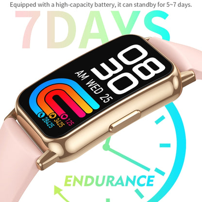 CY22 1.47 inch Steel Strap IP67 Waterproof Smart Watch, Support Heart Rate / Blood Pressure(Gold) by buy2fix