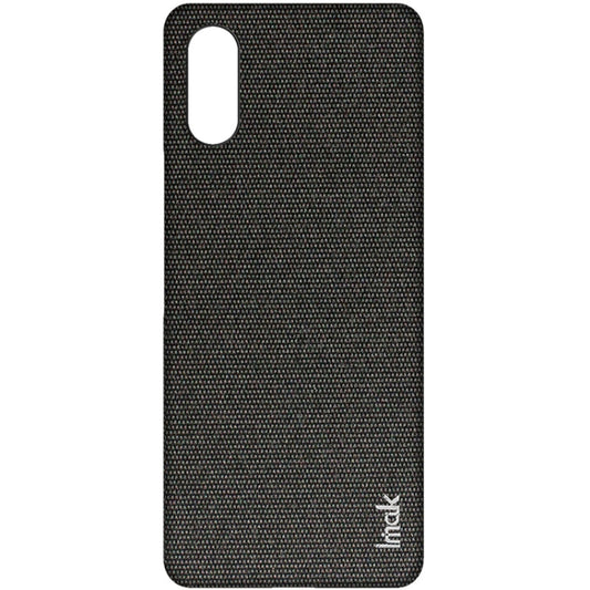 For Sony Xperia 10 VI imak Ruiyi Series Cloth Texture PU + PC Phone Case(Black) - Sony Cases by imak | Online Shopping UK | buy2fix